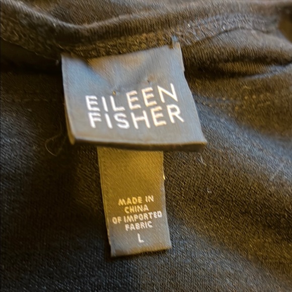Eileen Fisher Women's Black Long Sleeve sweater dress/tunic L - Picture 5 of 6
